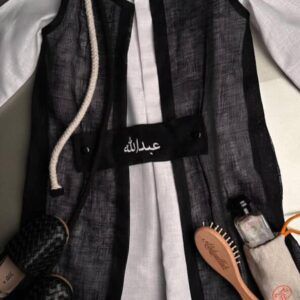 دقله  فقط خام خيشه   شامل تطريز الاسم يرجي كتابه العمر والاسم بالملاحظات فقط