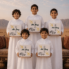 بوكس العيد يرجي كتابه العمر  والاسم البروش والبوك بالملاحظات والتأكد من الطول من الجدول المرفق بالصور📍