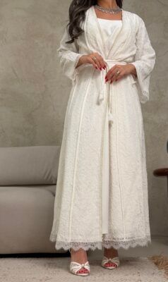 بدله اللولو عباره عن دريس داخلي حفر وروب دانتيل  السايز المطلوب الصدر والكتف والطول وكتابته بالملاحظات