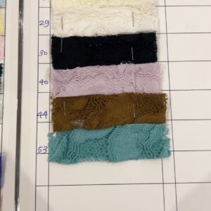 Alternative view of بدله الدانتيل عباره عن قطعتين تنوره وتوب ممكن تبطين التنوره لتبطين الرجاء الكتابه بالملاحظات مده تنفيذ الطلب من 4-8 ايام لاختيار لون آخر يرجي كتابه رقم اللون بالملاحظات .